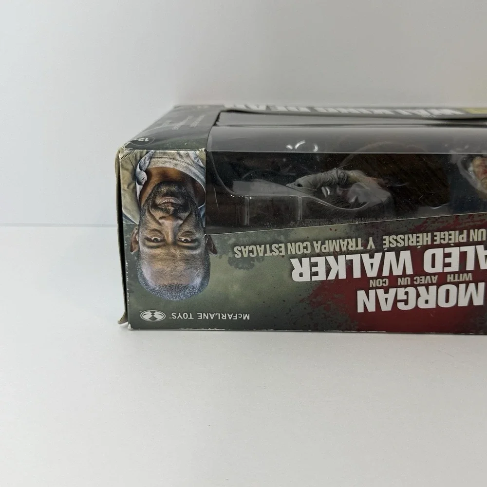 The Walking Dead Morgan with Impaled Walker Deluxe Figure Box Set AMC McFarlane